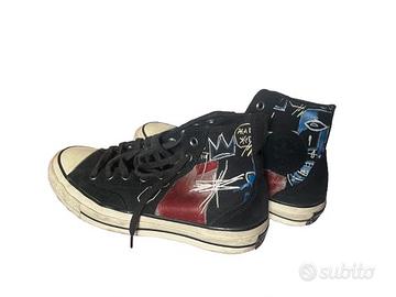 Scarpe converse x basquiat