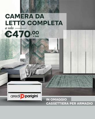 Camera da letto moderna - 3 colori a scelta