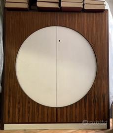 Set guardaroba, scrivania e libreria anni '60