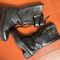 Stivali tutta pelle vitello n40 nuovi