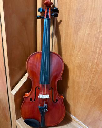 Violino con custodia e 2 archetti
