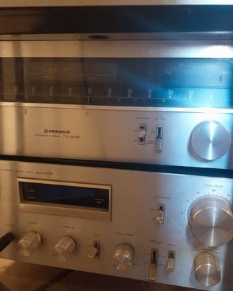 stereo pioneer silver series