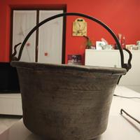 PAIOLO IN RAME ANTICO GRANDE