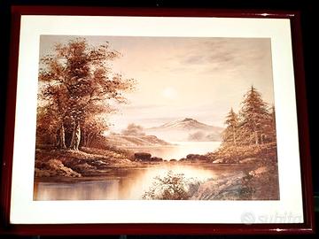 Quadri Paesaggi 4 Stagioni dim. 33x43 cm.