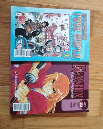 Kenshin 22 + Rave 1 Star Comics manga lotto