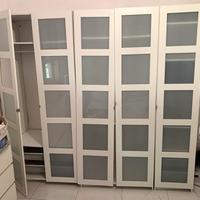 Armadio IKEA PAX BERGSBO 5 ante + 2 cassettoni