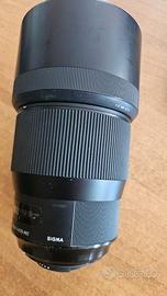 Sigma 135mm f 1/8 obiettivo per Nikon