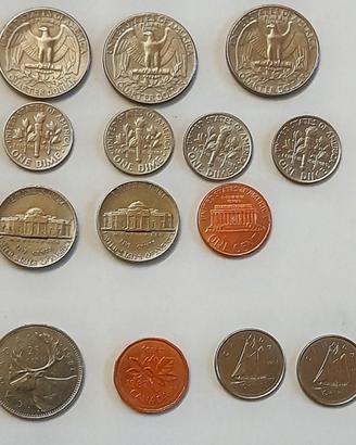 Monete da collezione USA e Canada