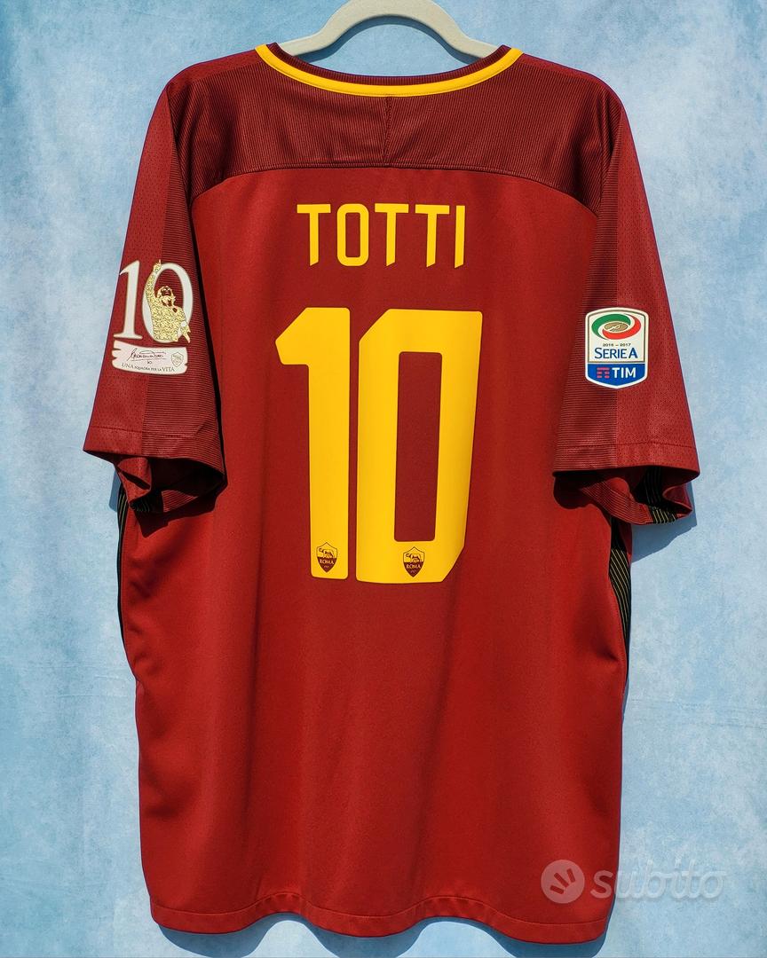 Maglia Roma 2017 Totti Addio calcio XXL originale Sports In - Main Image
