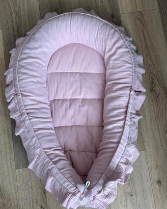 Riduttore lettino neonato mussola - 90x50 cm baby
