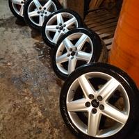 5cerchi in lega originali per audi a 4 sw
