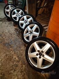 5cerchi in lega originali per audi a 4 sw