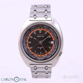 Seiko 6119-6400 World Time February 1971 Serviced