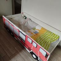 letto Montessori dei  pompieri 