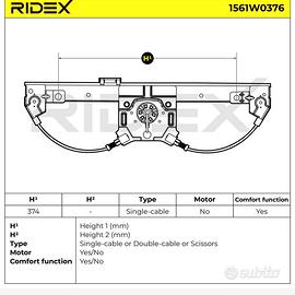 Alzacristalli FIAT Anteriore sx