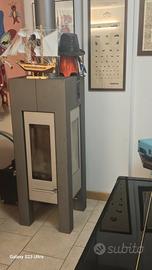 stufa da arredamento a legna