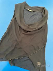 Camicetta donna chiffon blu