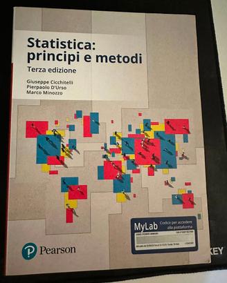 Libro "Statistica: principi e metodi"