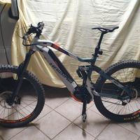 MTB e bike elettrica biammortizzata da enduro