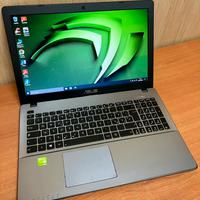 Pc Portatile Asus Notebook Quad i3 Nvidia Perfetto