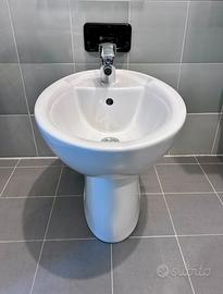 Bidet Dolomite con miscelatore Grohe