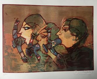 Mino Maccari Litografia