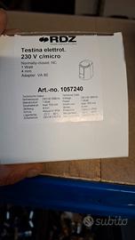 testina elettrotermica rdz 220/ micro 