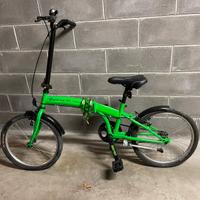 Bici tipo bmx, pieghevole