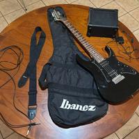 chitarra elettrica Ibanez+amplificatore...