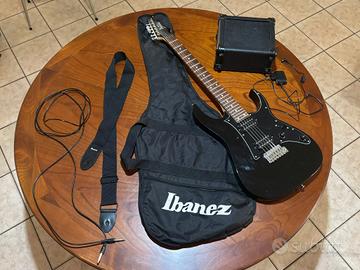 chitarra elettrica Ibanez+amplificatore...