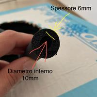 Tubo isolante condizionatore diam 10mm spess 6mm