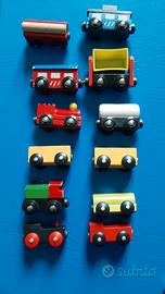 Trenini legno compatibili brio