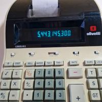 calcolatrice stampante olivetti logos 812