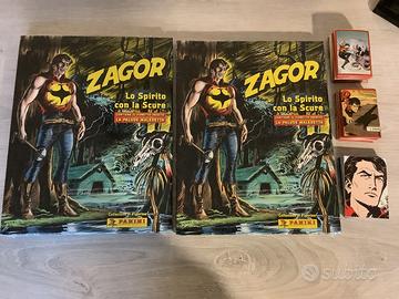 Set completo figurine zagor panini più album carto