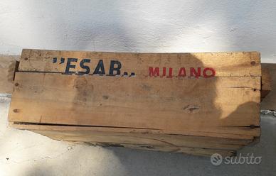 CASSETTA   ESAB  VINTAGE 