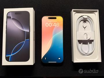 Iphone 16 pro 128gb - 90% batteria