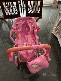 Passeggino giocattolo Hello Kitty