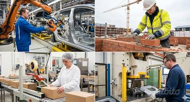 Operaio per produzione o operaio edile