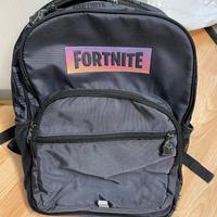 Zaino scuola FORTNITE Tre Scomparti Nero