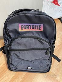 Zaino scuola FORTNITE Tre Scomparti Nero