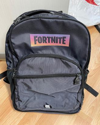 Zaino scuola FORTNITE Tre Scomparti Nero