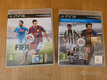 giochi ps3 fifa 13 e fifa 15