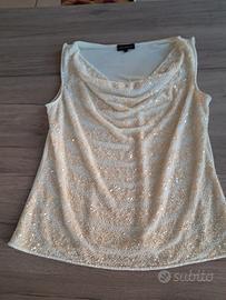 maglia elegante da sera taglia L