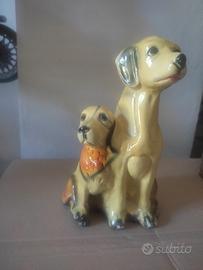 coppia di cani vintage 