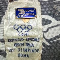 Spilla Ufficiale CONI OLIMPIADI DI ROMA 1960
