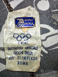Spilla Ufficiale CONI OLIMPIADI DI ROMA 1960
