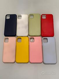 8 cover multicolore x iPhone 11