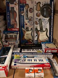 Lotto steumenti Musicali Bontempi