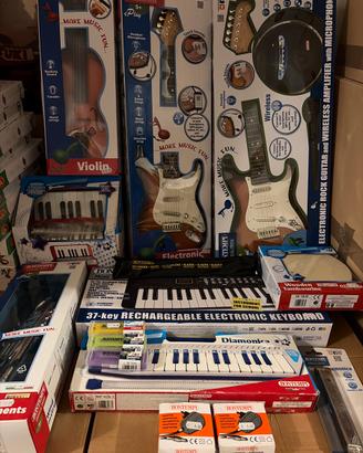 Lotto steumenti Musicali Bontempi