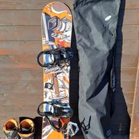 tavola snowboard + scarponi 